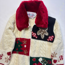 Load image into Gallery viewer, Vintage Christmas Knit Sweater 2t