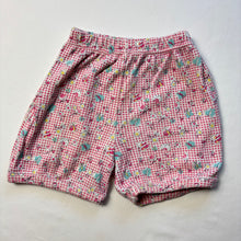 Load image into Gallery viewer, Vintage Butterfly Pink Grid Shorts 2t