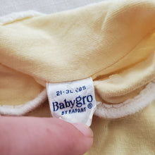 Load image into Gallery viewer, Vintage Yellow Bunny PJs + Sleepsack Bundle 0-12 months