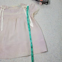 Load image into Gallery viewer, Vintage Pink Sheer Lace Dress 12-18 months