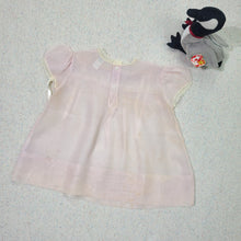 Load image into Gallery viewer, Vintage Pink Sheer Lace Dress 12-18 months