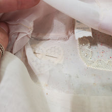 Load image into Gallery viewer, Vintage Pink Sheer Lace Dress 12-18 months