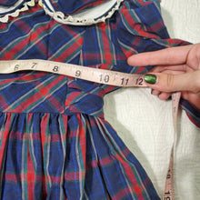 Load image into Gallery viewer, Vintage Plaid Dress 4t