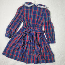 Load image into Gallery viewer, Vintage Plaid Dress 4t