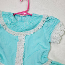 Load image into Gallery viewer, Vintage Blue Frilly Dress 3t?