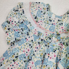 Load image into Gallery viewer, Vintage Floral Patchwork Dress 5t/6