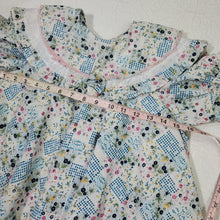 Load image into Gallery viewer, Vintage Floral Patchwork Dress 5t/6