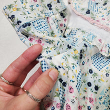 Load image into Gallery viewer, Vintage Floral Patchwork Dress 5t/6