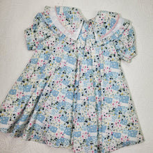 Load image into Gallery viewer, Vintage Floral Patchwork Dress 5t/6