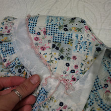 Load image into Gallery viewer, Vintage Floral Patchwork Dress 5t/6