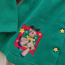 Load image into Gallery viewer, Retro Reindeer Jacket kids 5/6/7