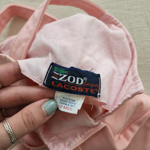 Load image into Gallery viewer, Vintage Lacoste Light Pink Bodysuit 12 months *flaw