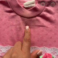 Load image into Gallery viewer, Vintage Healthtex Pink Bubble Romper 12 months
