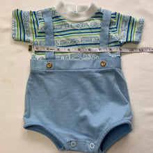 Load image into Gallery viewer, Vintage Cars + Trucks Romper 3-6 months
