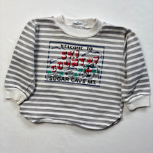 Load image into Gallery viewer, Vintage &quot;Ski Country&quot; Striped Long Sleeve 9-12 months
