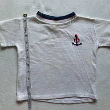 Load image into Gallery viewer, Vintage 70s Anchor Embroidered Shirt 2t
