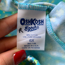 Load image into Gallery viewer, Vintage Oshkosh Floral Biker Shorts kids 6
