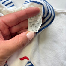 Load image into Gallery viewer, Vintage Dior Sailboat Bodysuit 3 months
