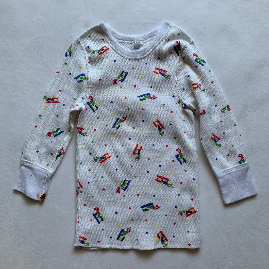 Vintage Colorful Airplanes Long Sleeve 18-24 months
