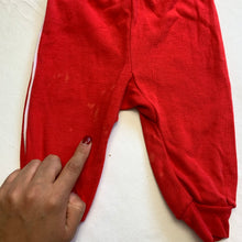 Load image into Gallery viewer, Vintage Red Jogger Pants 3-6 months
