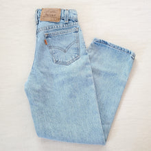 Load image into Gallery viewer, Vintage Levi&#39;s 550 fit jeans orange tab kids 11
