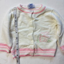Load image into Gallery viewer, Vintage Bunny Knit Cardigan 3 months
