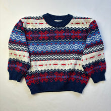 Load image into Gallery viewer, Vintage Knit Pattern Sweater 4/5t
