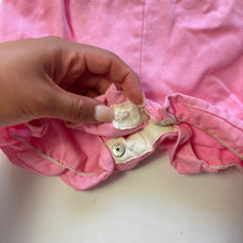 Load image into Gallery viewer, Vintage Pink Sunsuit/Romper 12 months *flaw
