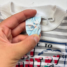 Load image into Gallery viewer, Vintage &quot;Ski Country&quot; Striped Long Sleeve 9-12 months
