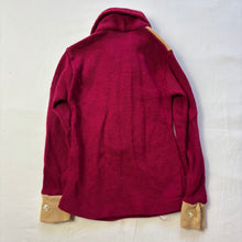 Load image into Gallery viewer, Vintage 70s Maroon + Tan Long Sleeve 2t
