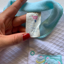 Load image into Gallery viewer, Vintage Bear Footed PJs 3-6 months

