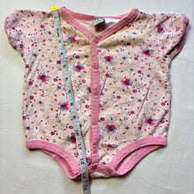Load image into Gallery viewer, Vintage McBaby Butterfly + Floral Romper 3 months
