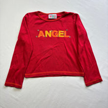 Load image into Gallery viewer, Vintage &quot;Angel&quot; Red Long Sleeve 4/5t
