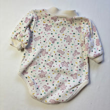Load image into Gallery viewer, Vintage Pink Bears Romper 3 months
