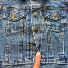 Load image into Gallery viewer, Vintage Trucker Jean Jacket 6-9 months
