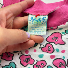 Load image into Gallery viewer, Vintage 90s Abstract Floral Long Sleeve 3/4t
