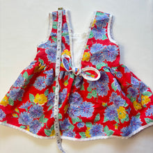 Load image into Gallery viewer, Vintage Bright Floral Sleeveless Top 18 months
