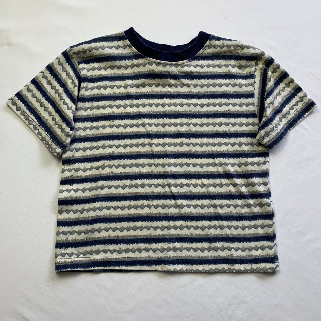 Vintage Striped Pattern Tee 4t