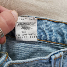 Load image into Gallery viewer, Vintage Levi&#39;s 550 fit jeans orange tab kids 11
