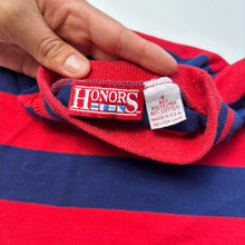 Load image into Gallery viewer, Vintage Blue/Red Striped Long Sleeve 4t/5t
