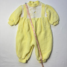 Load image into Gallery viewer, Vintage Bear Yellow Knit Bodysuit 6 months
