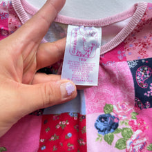Load image into Gallery viewer, Vintage Floral Patchwork Shirt 12-18 months

