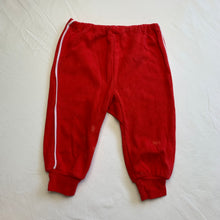 Load image into Gallery viewer, Vintage Red Jogger Pants 3-6 months
