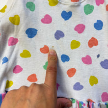 Load image into Gallery viewer, Vintage Colorful Hearts Tunic 3t/4t
