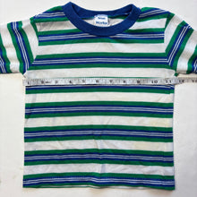 Load image into Gallery viewer, Vintage Blue/Green Striped 2t/3t
