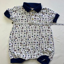 Load image into Gallery viewer, Vintage Playing Bears Romper 9-12 months
