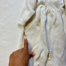 Load image into Gallery viewer, Vintage Musical Bears Knit Footed PJs 3 months
