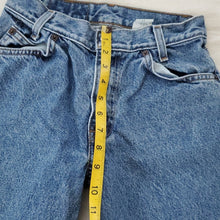 Load image into Gallery viewer, Vintage levis 550 fit jeans kids 14 26 inch waist
