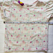Load image into Gallery viewer, Vintage Floral Grid Shirt 4t
