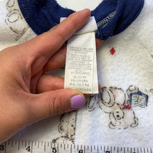 Load image into Gallery viewer, Vintage Bears Reading Footed PJs 6-9 months
